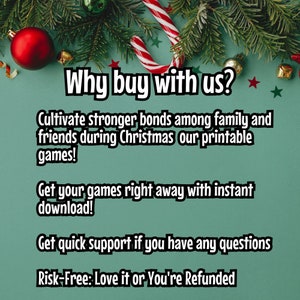 Christmas Jeopardy Game Printable Christmas Trivia Game Holiday Trivia ...
