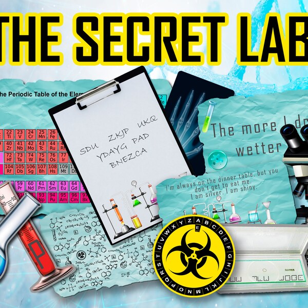 Science Lab Decor Etsy