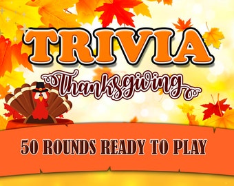 Thanksgiving Trivia Quiz, Thanksgiving Quiz Game, Zoom Thanksgiving games, Thanksgiving games for the family,  for Adults, Teens, teams