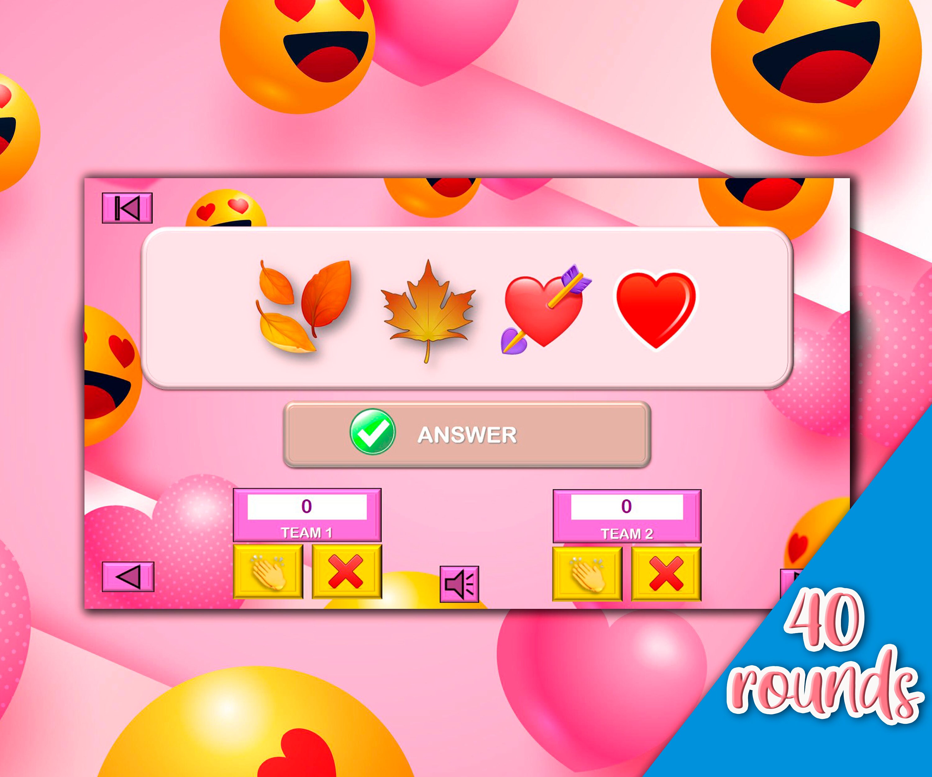 Bridal emoji game wedding emoji game Virtual PowerPoint Etsy