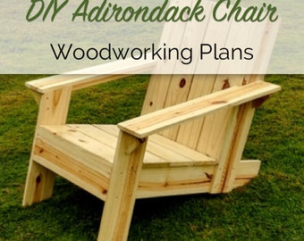 DIY Einfache Adirondack Stuhl Pläne