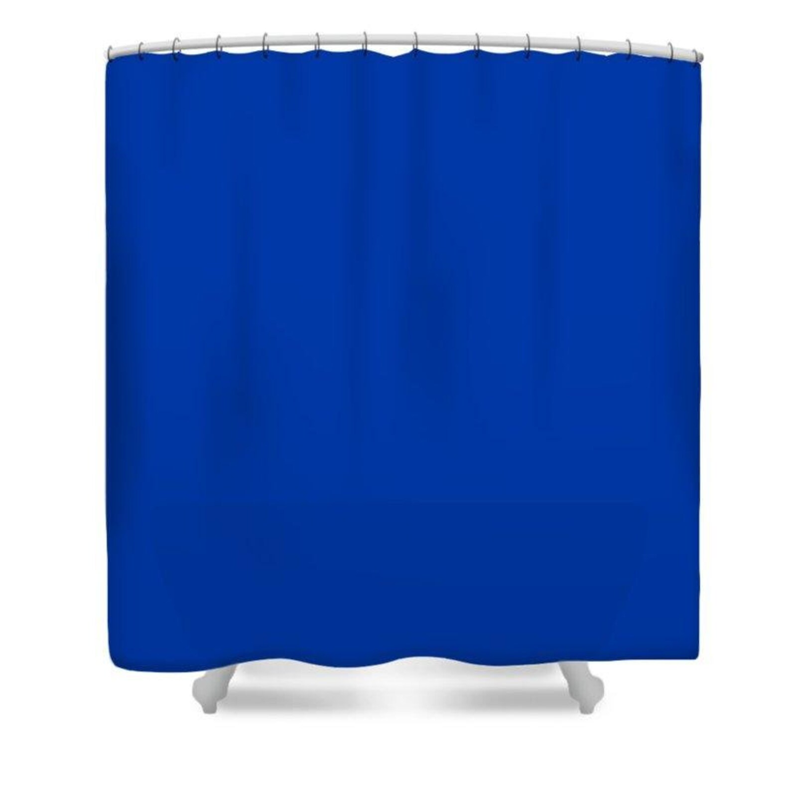 Royal Blue Shower Curtain Bathroom Decor Etsy