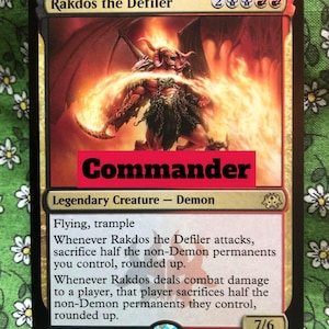 Rakdos The Defiler — Magic: The Gathering Budget Commander Deck