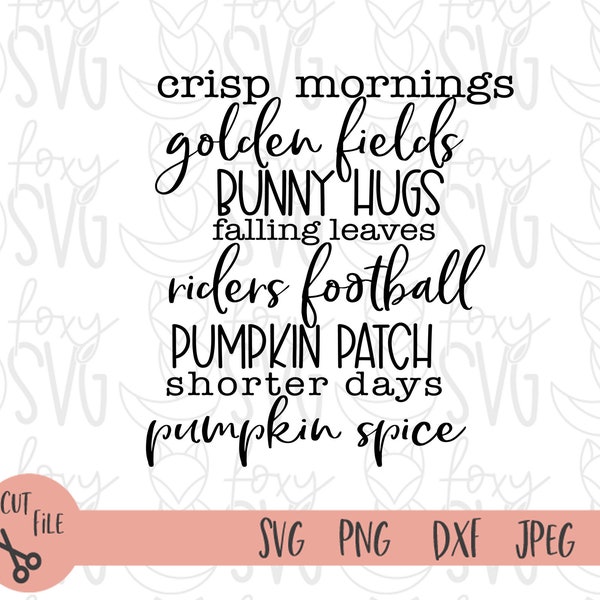 Crisp Morning Svg, Pumpkin Patch Svg, Pumpkin Spice Svg, Fall Svg, Thanksgiving Svg, Autumn Svg, Pumpkin Svg, Svg Files for Cricut