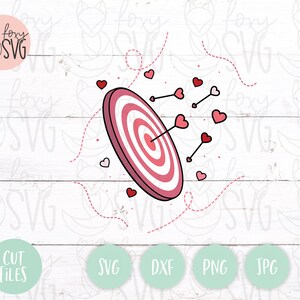 Arrow Hearts Svg, Valentines Day Svg, Heart Svg, Arrow Svg, Valentine Svg, Svg Files For Cricut, Love Svg, Heart Arrow Svg, Svg Files