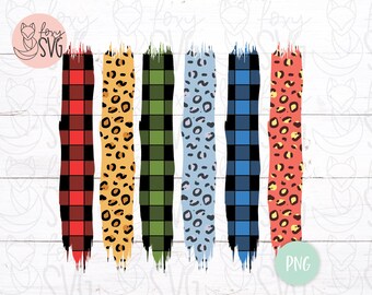 Buffalo Plaid Png, Brush Stroke Png, Christmas Png, Merry Christmas Png, Sublimation, Buffalo Plaid, Sublimation Design, Sublimation Png