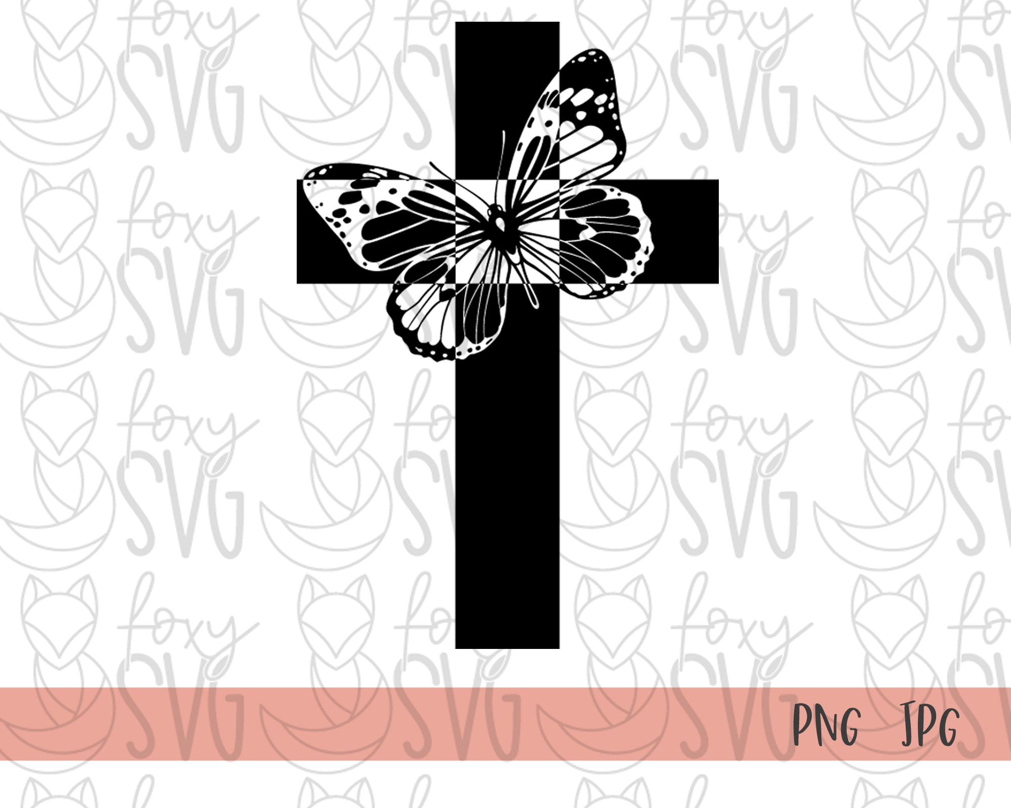 Free Free Butterfly Cross Svg 606 SVG PNG EPS DXF File