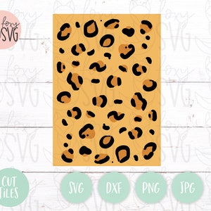 Leopard Pattern Svg, Leopard Print Svg, Animal Print Svg, Leopard Svg, Cheetah Print Svg, Cheetah Svg, Leopard Cut File, Leopard Print