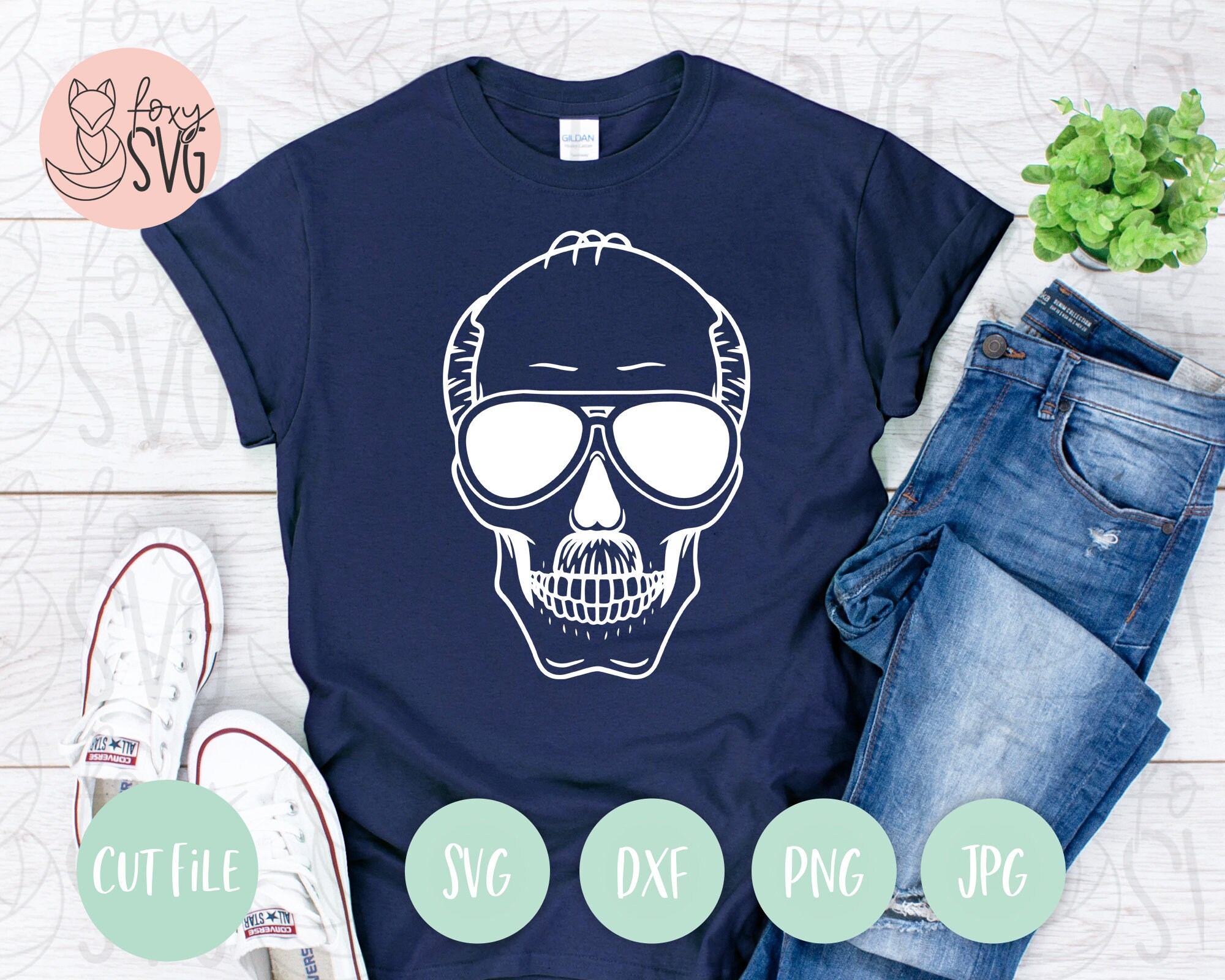 Download Dad life Skeleton svg Skulls Silhouettes Svg Skull clipart | Etsy