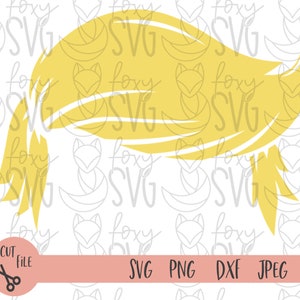Donald Trump Svg, Trump Haar Svg, Präsident Svg, Trumpf geschichtet Svg, amerikanische Flagge Svg, Dateien für Cricut, Silhouette, TRUMP Haar geschnitten Datei,
