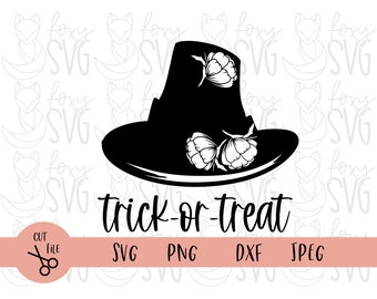 Trick oder behandeln Svg, Happy Halloween Svg, Halloween Svg, Kürbis Svg, Herbst Svg, Halloween Clipart, Halloween Zeichen Svg, Hexe Svg, Halloween