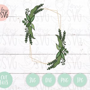 Wedding Monogram Svg, Monogram Wreath Svg, Wreath Svg, Floral Wreath Svg, Monogram Frame Svg, Monogram Svg, Svg Files for Cricut