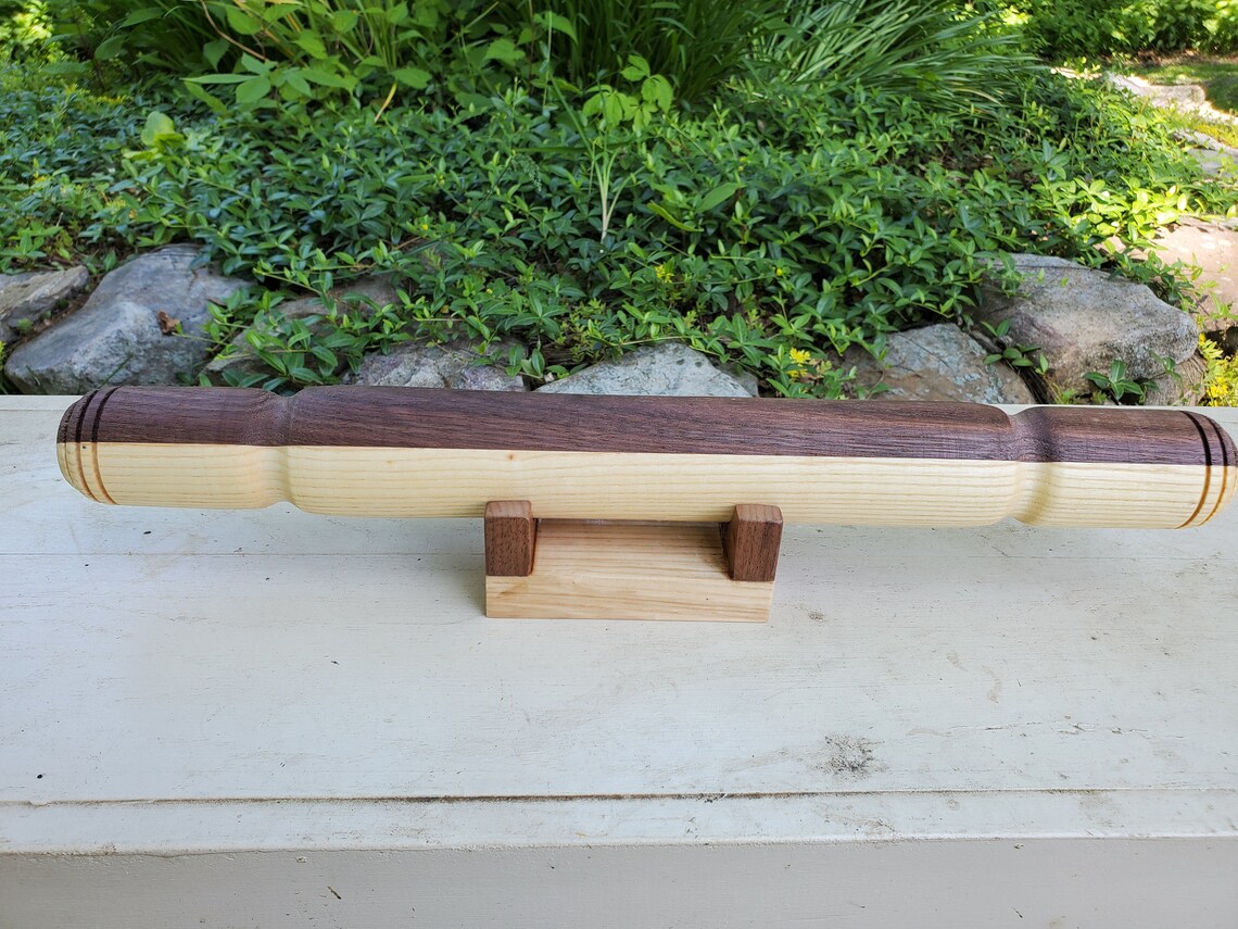 Hand Turned Wooden Rolling Pin Handmade Rolling Pin and Etsy