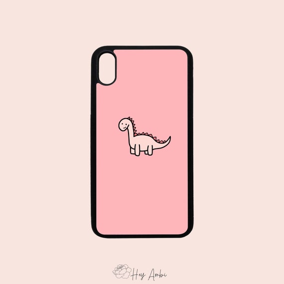 Cute Dino Iphone Case Aesthetic Iphone 7 8 Se Cas Iphone 12 Etsy