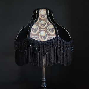 Vintage Skull Lampshade