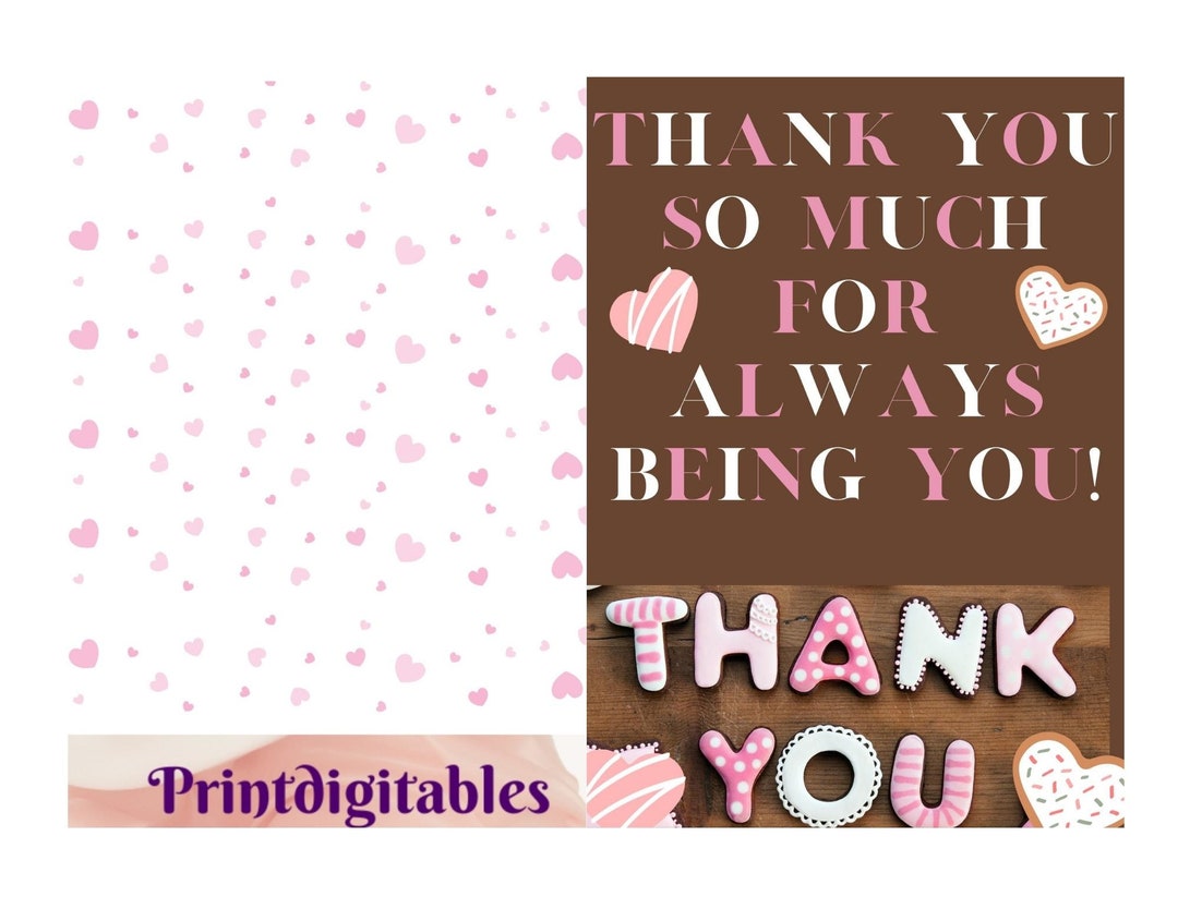Thinking. Thanks Thanks so Much, Thank You for Thinking of Me, Thank You, Thank You ...