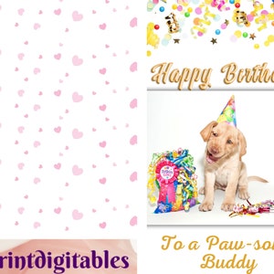 Alles Gute zum Geburtstag Grußkarte 5 "x 7" Umschlag zum Herunterladen druckbar, dass besondere Tag Geburtstag Wünsche Feiern herzlichsten Glückwünsche Lustig