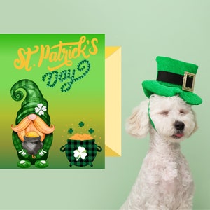 Luck of the Irish,Digital Greeting Card for St. Patrick&#39;s, Lucky Moments: Celebrate St. Pat&#39;s with this Festive Card, Printable  St. Paddy&#39;s