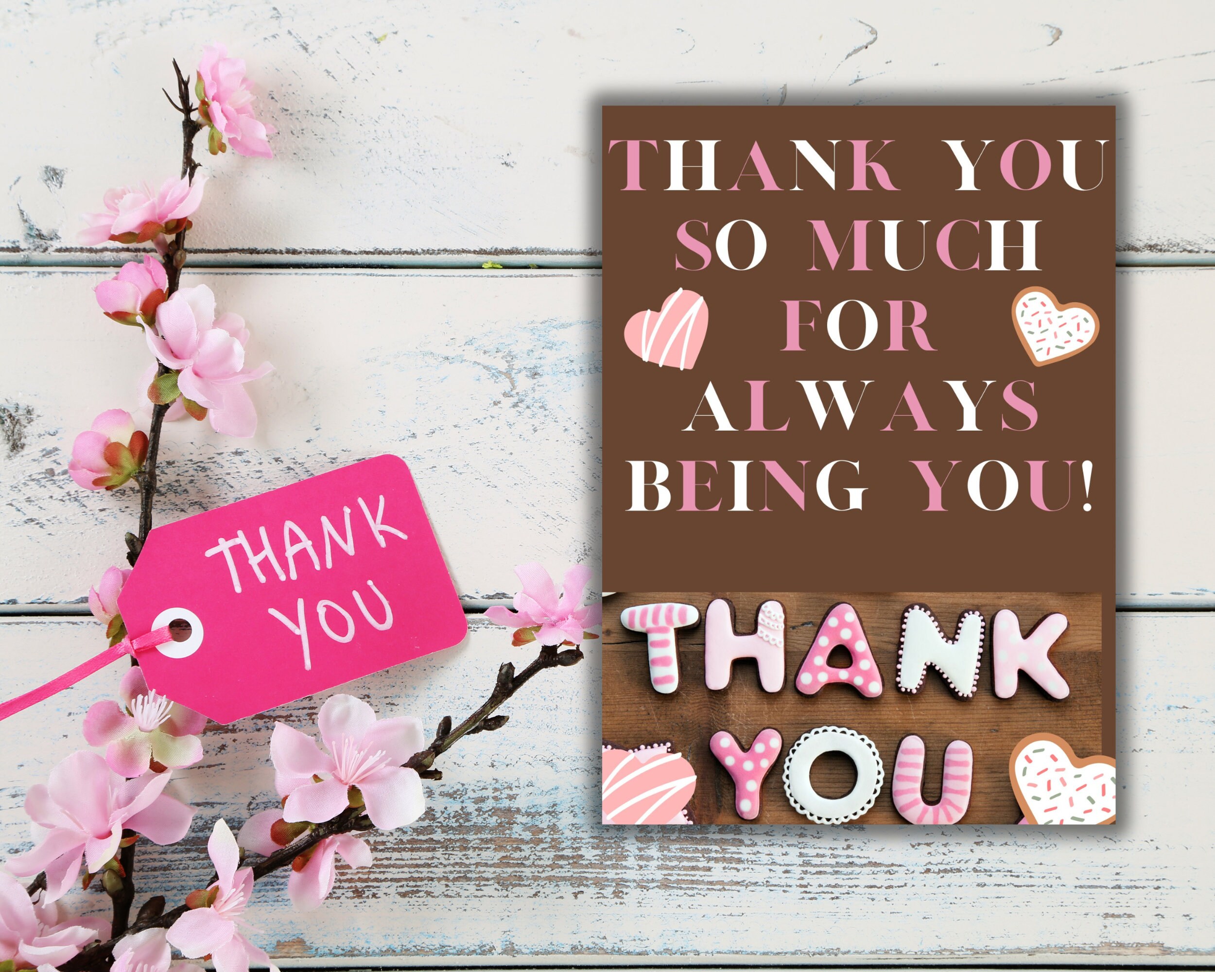 THANK YOU SO MUCH カードセット Greeting Card 