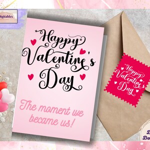 Sentido Día de San Valentín, Tarjeta imprimible Te amo, Expresiones de amor, Celebración del Día de San Valentín, Tarjeta de San Valentín linda y divertida