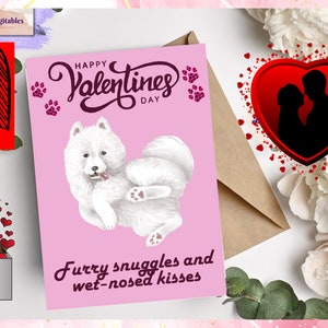 Drücken Sie die Liebe mit einem herzerwärmenden Valentinstagsgruß zum Thema Hunde aus, Liebesbekundungen, niedlichem und lustigem Valentinstag, herzlichem Valentinstag