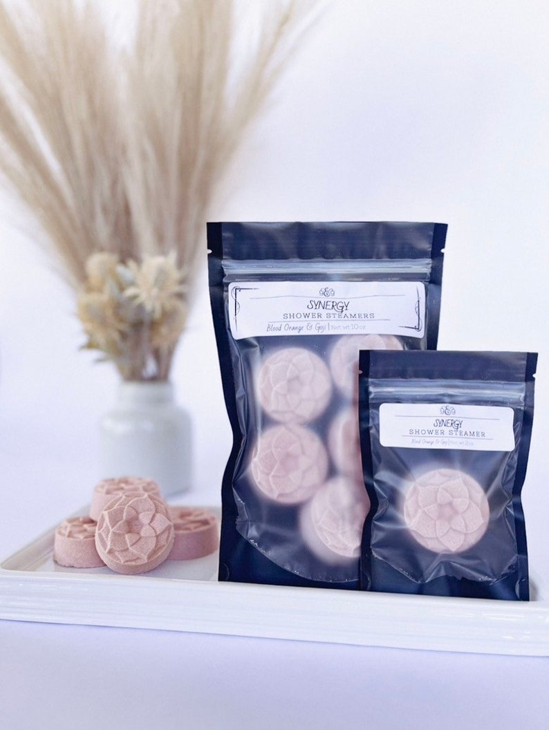 Synergy Blood Orange & Goji Shower Steamers image 1