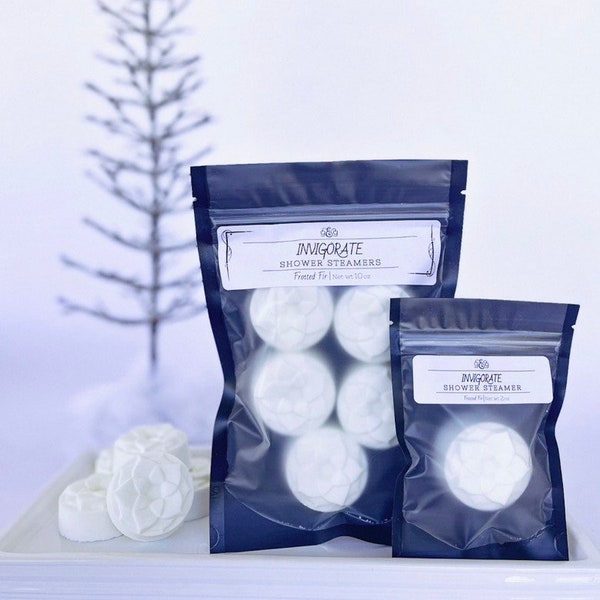 Invigorate (Frosted Fir) Shower Steamers *Limited Edition Seasonal Scent*