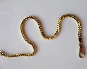 pure gold anklets
