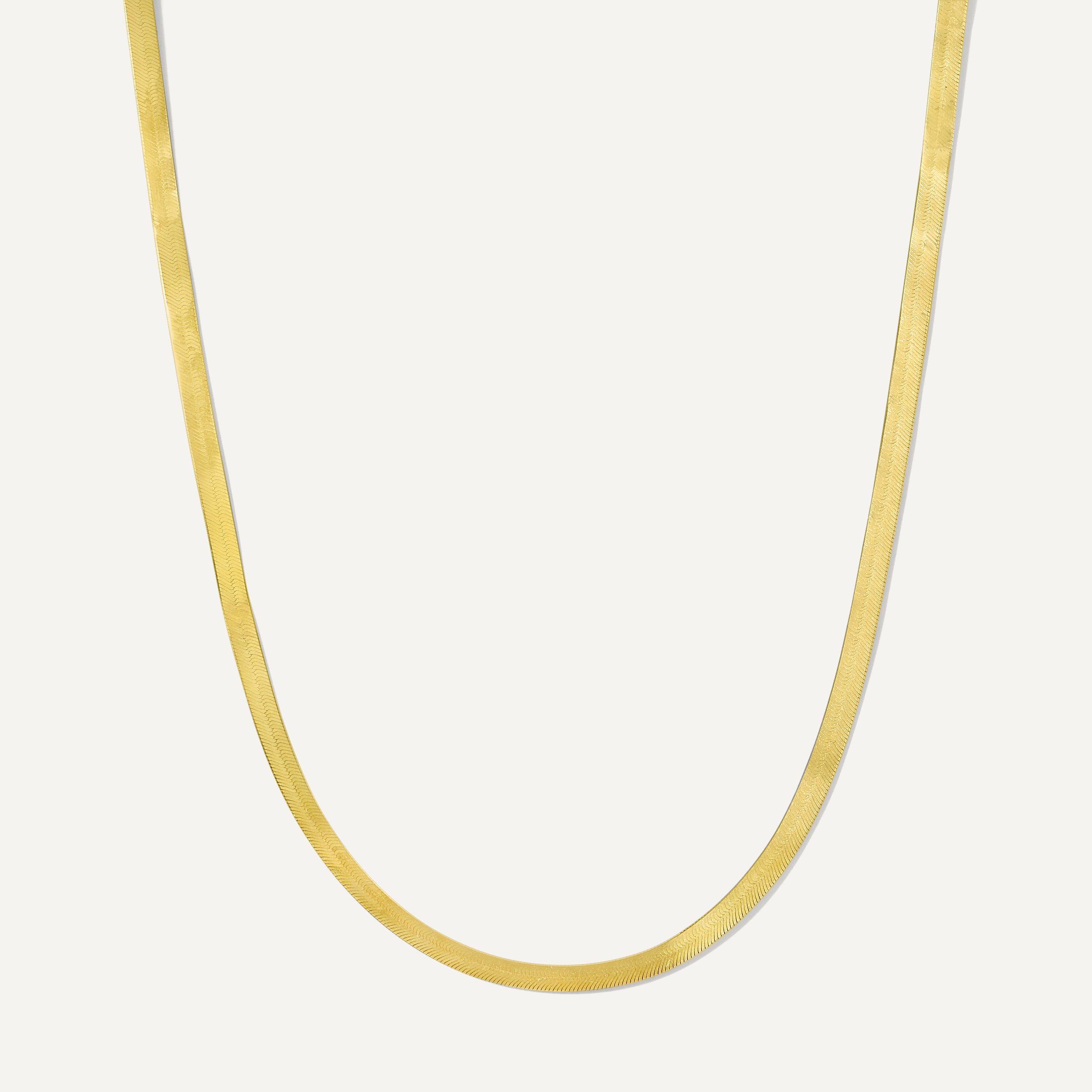 Herringbone Chain 14k Gold Herringbone Chain 14k Solid Gold