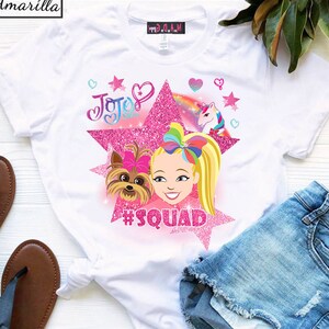 jojo siwa birthday girl shirt