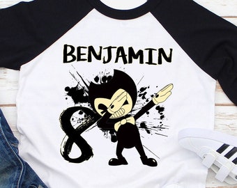 Bendy Shirt Etsy - ink bendy shirt roblox