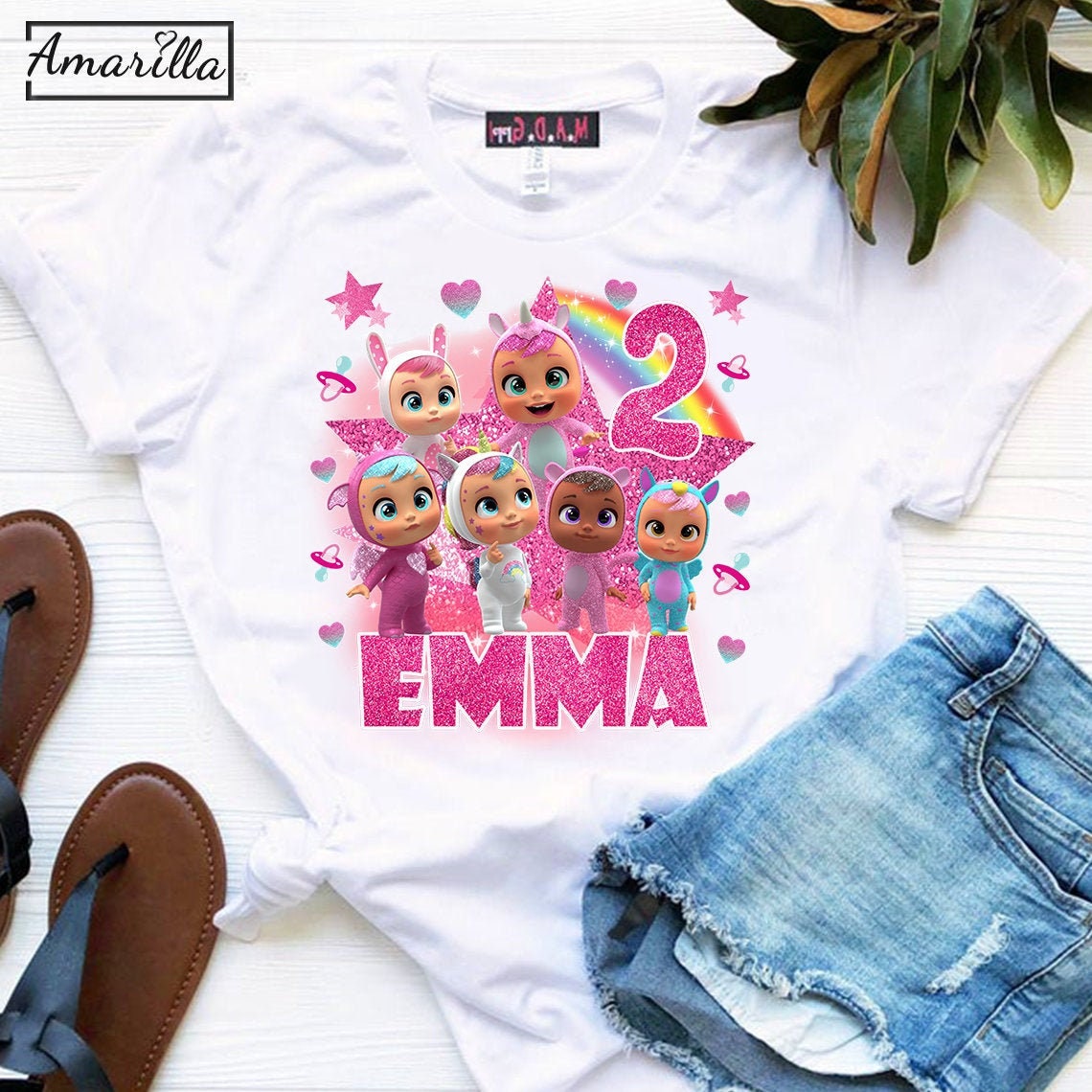 Cry Babies Iron On Transfer Image I Birthday Party Iron On Etsy México