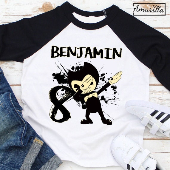 Bendy And The Ink Machine Iron On Transfer Image I Birthday Etsy