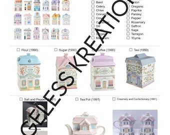 The Lenox Village Collection Checklist