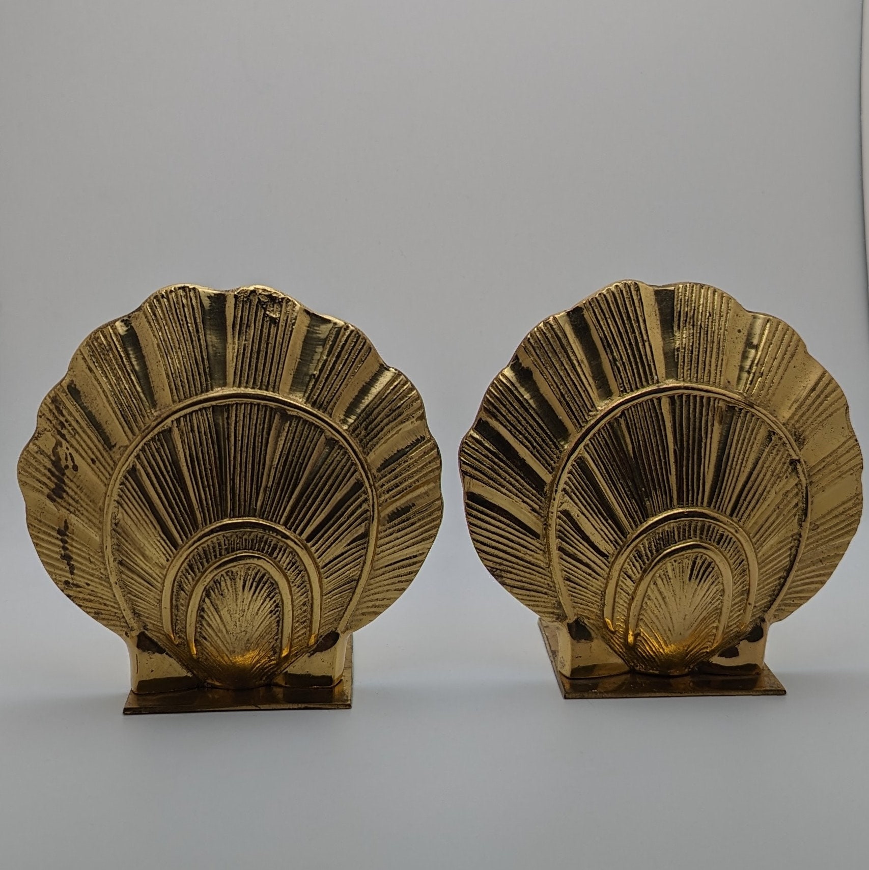 Brass Shell Bookend -  Canada