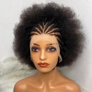 Full Lace Afro Wig Etsy