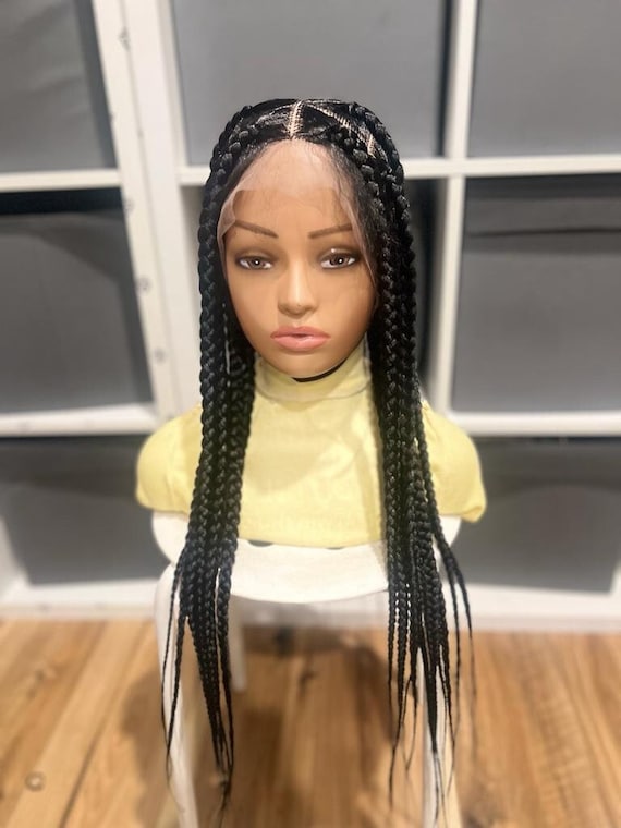 Hand Made Box Braid Wig s-l400.jpg main image 4