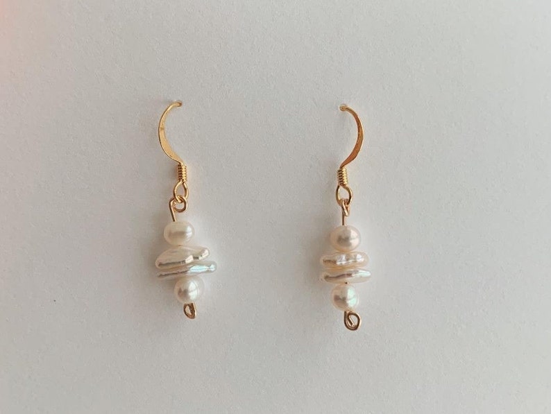 Gold /& Freshwater Pearl Stack