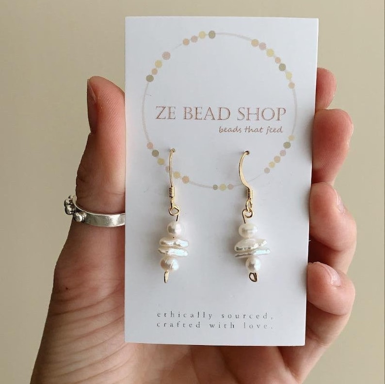 Gold /& Freshwater Pearl Stack