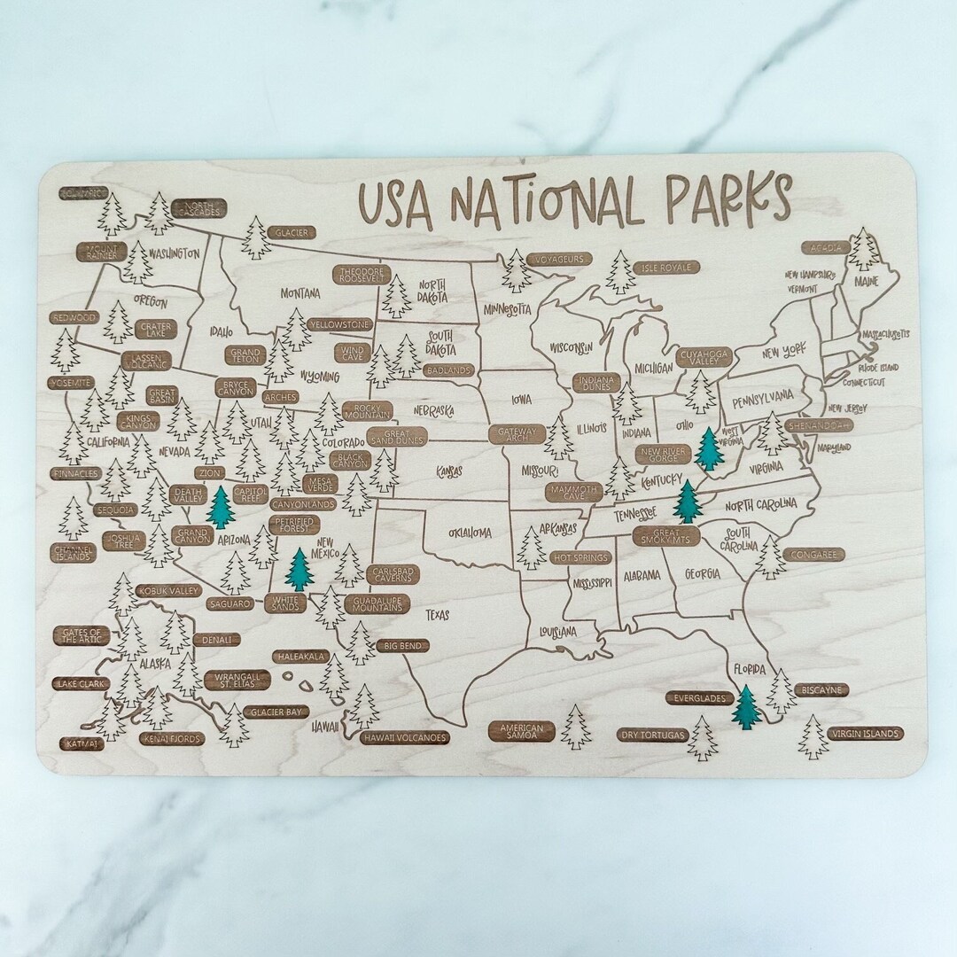 USA National Parks Colorable Travel - Il 1080xN.6115995125 Ttw4 