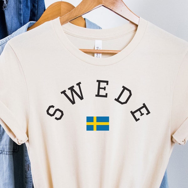 Swede Tee,Sweden Shirts, Sweden Vacation Tee, Swedish Shirt, Swedish Clothes, Sweden T-shirt, Swedish Gifts, Sweden