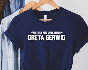 Greta Gerwig Tee, Greta Gerwig, bioscoop merchandise, film, film t-shirt, Greta Gerwig T-shirt, verjaardagscadeau, retro tees, vintage cadeau