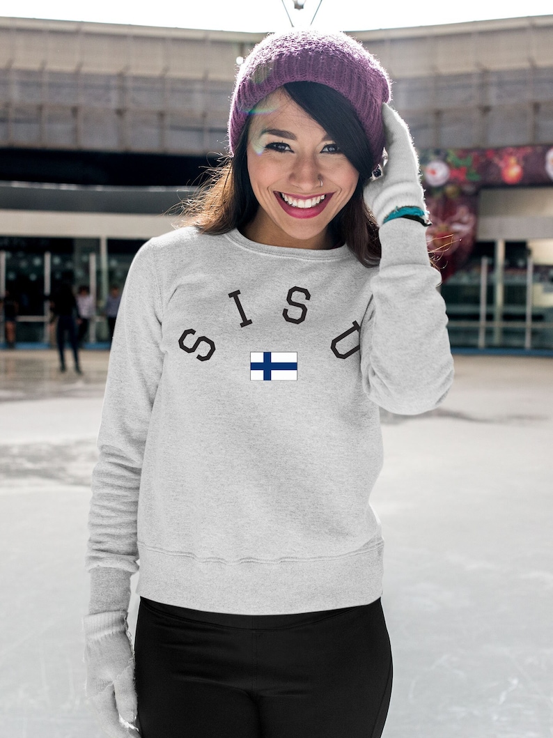 Sisu Sweatshirt, Sisu T-shirt, Sisu Shirt, Finland T-shirt, Fins T-shirt, Finse geschenken, Finland geschenken, Sisu, Suomi, Sisu geschenken afbeelding 1