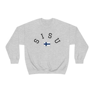 Sisu Sweatshirt, Sisu T-shirt, Sisu Shirt, Finland T-shirt, Fins T-shirt, Finse geschenken, Finland geschenken, Sisu, Suomi, Sisu geschenken afbeelding 4