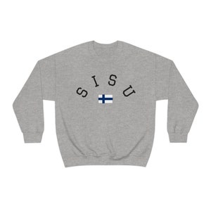 Sisu Sweatshirt, Sisu T-shirt, Sisu Shirt, Finland T-shirt, Fins T-shirt, Finse geschenken, Finland geschenken, Sisu, Suomi, Sisu geschenken afbeelding 6