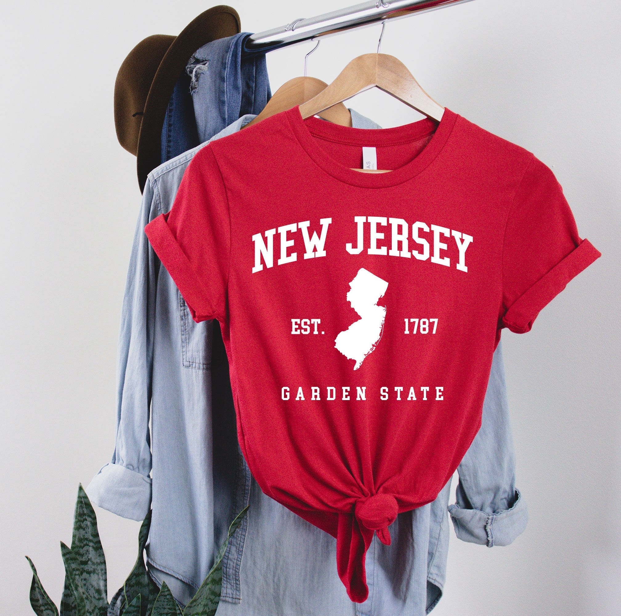 Discover New Jersey Pride T-Shirt - Classic State Tee