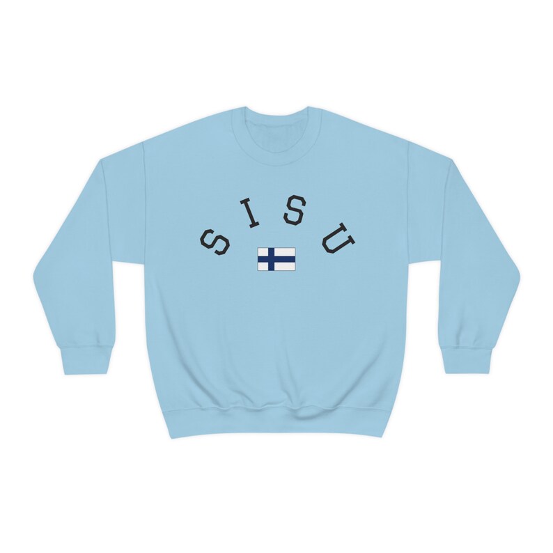 Sisu Sweatshirt, Sisu T-shirt, Sisu Shirt, Finland T-shirt, Fins T-shirt, Finse geschenken, Finland geschenken, Sisu, Suomi, Sisu geschenken afbeelding 5