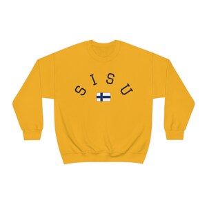 Sisu Sweatshirt, Sisu T-shirt, Sisu Shirt, Finland T-shirt, Fins T-shirt, Finse geschenken, Finland geschenken, Sisu, Suomi, Sisu geschenken afbeelding 2