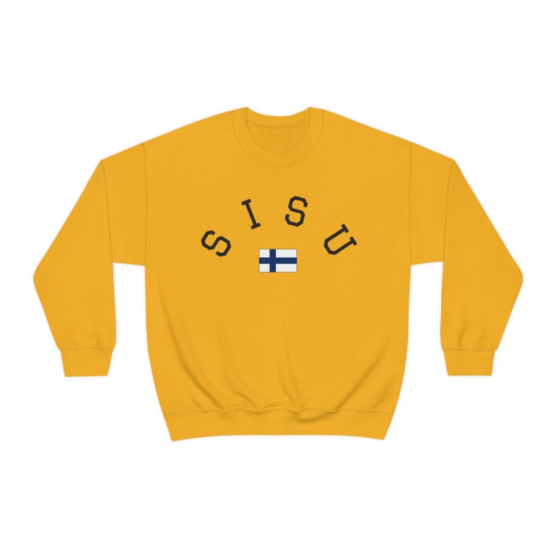 Sisu Sweatshirt, Sisu T-shirt, Sisu Shirt, Finland T-shirt, Fins T-shirt, Finse geschenken, Finland geschenken, Sisu, Suomi, Sisu geschenken afbeelding 2