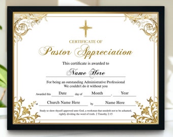 Certificate of Appreciation Editable &amp; Printable Template - Etsy